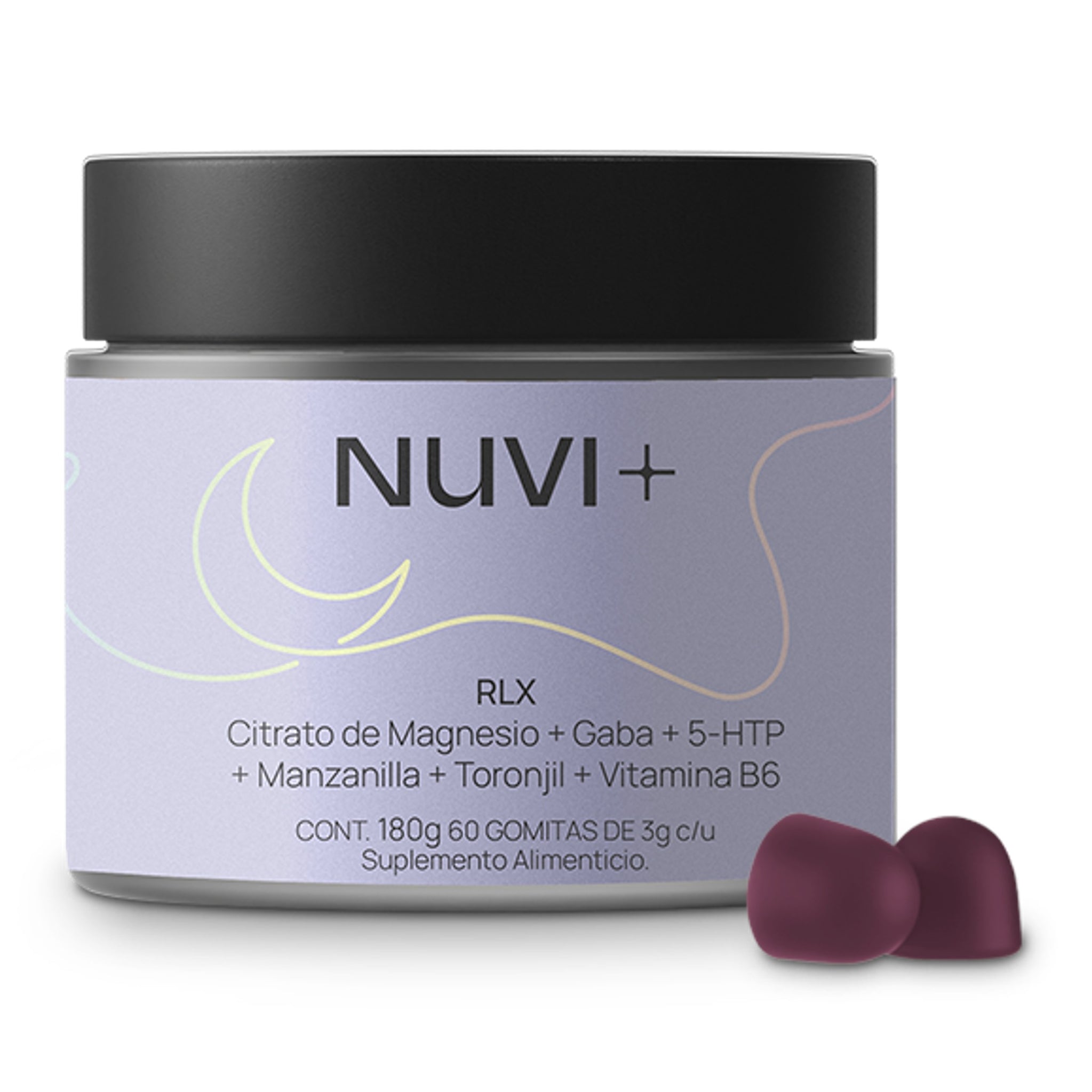 RLX (Citrato de Magnesio+gaba+5-HPT+Manzanilla +Torononjil+Vitamina B6)