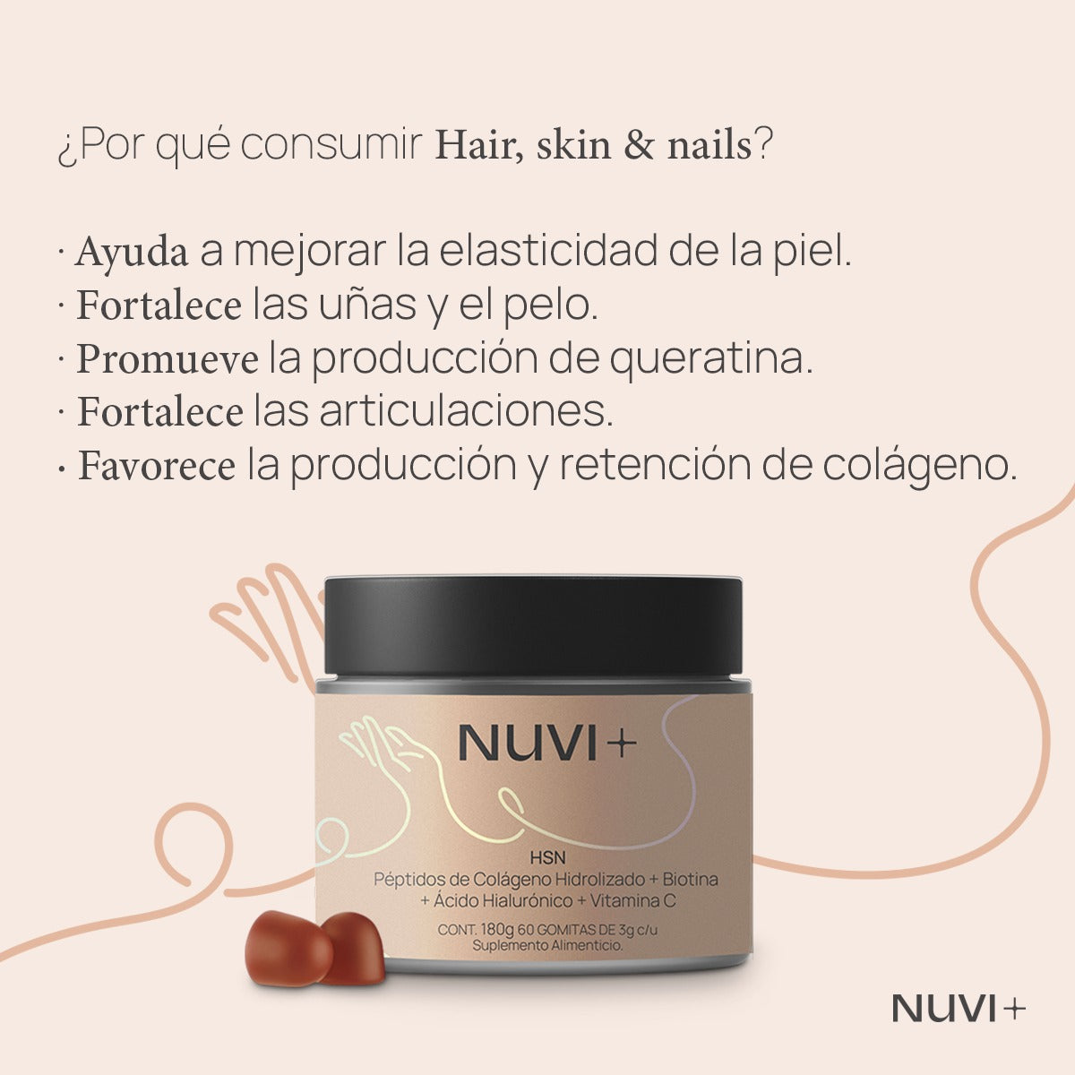 Hair, Skin and nails